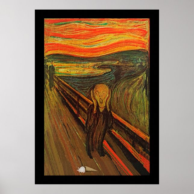 Póster Munch - El Grito De Hielo (Frente)