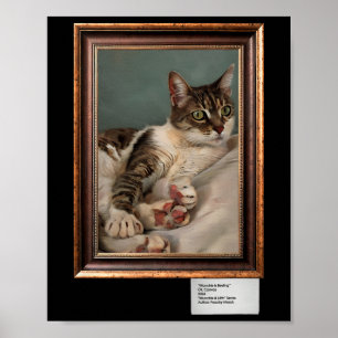 Póster Munchie El Descanso Del Gato - Canvas