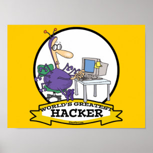 PÓSTER MUNDIAL MAYOR PERSONALIZADO DE HACKER