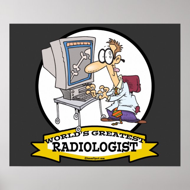 PÓSTER MUNDIAL MAYOR PERSONALIZADO DE RADIOLOGISTAS (Frente)