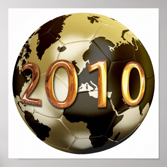Póster Mundo 2010 (Frente)