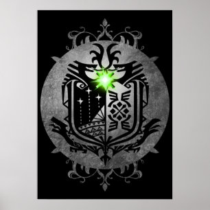 Póster mundo cazador de monstruos