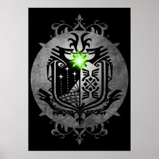 Póster mundo cazador de monstruos