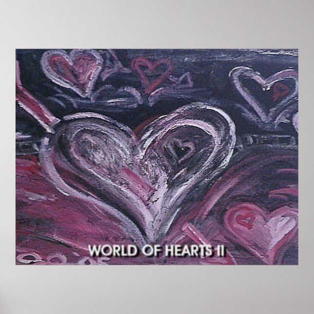 PÓSTER MUNDO DE CORAZONES II (Frente)