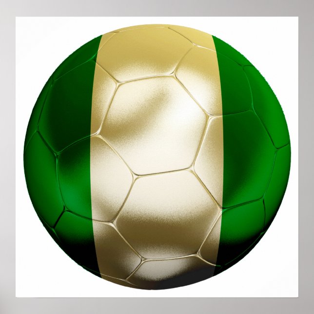 Póster Mundo de Nigeria (Frente)