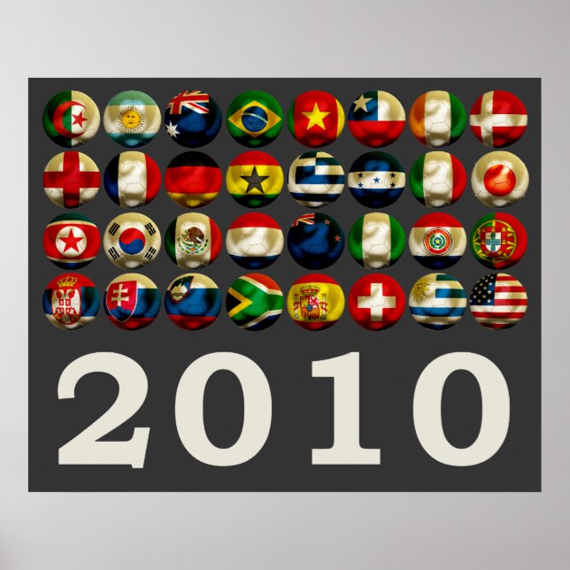 Póster Mundo de Sudáfrica 2010 (Frente)