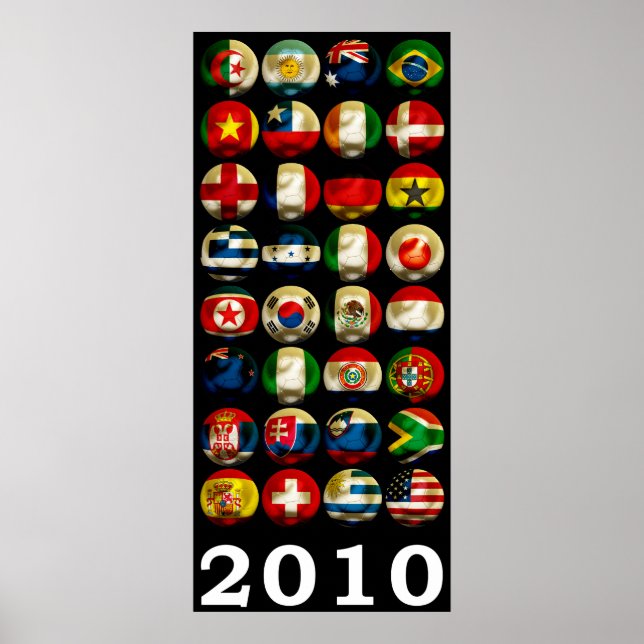 Póster Mundo de Sudáfrica 2010 (Frente)
