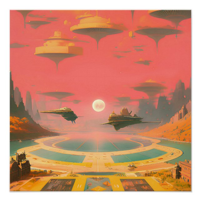 Póster Mundo de sueños (Anverso)