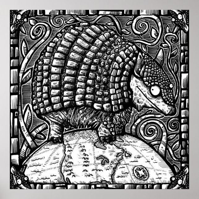 Póster Mundo del Armadillo (Frente)