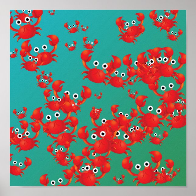 Póster Mundo del cangrejo (Frente)