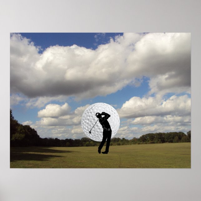 Póster Mundo del golf (Frente)