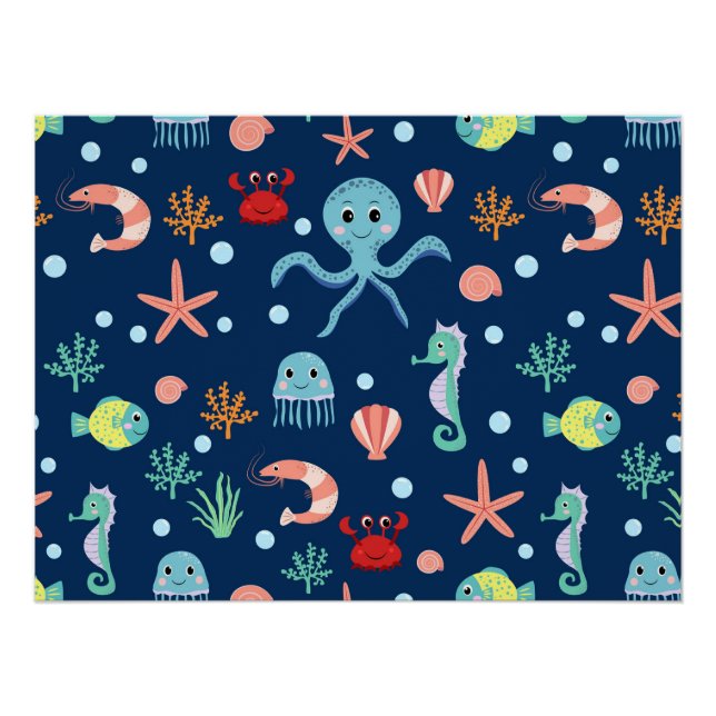 Póster Mundo del Mar (Anverso)