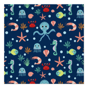 Póster Mundo del Mar