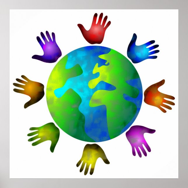 Póster Mundo diverso (Frente)