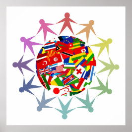 Póster Mundo diverso