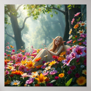 Póster Mundo Elfo Conserva o diseña tu propio