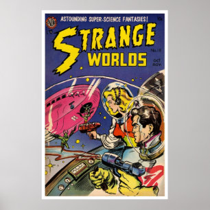 Póster Mundo extraño #18 (1954)