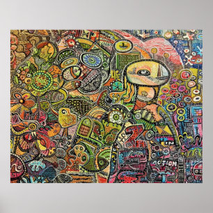 PÓSTER MUNDO GRFAFITTI-MY