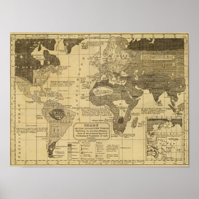 Póster Mundo habitado (Frente)