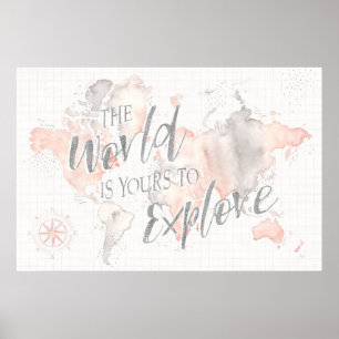 Póster Mundo maravilloso I