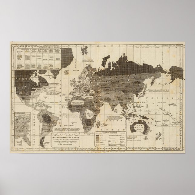 Póster Mundo moral, político (Frente)