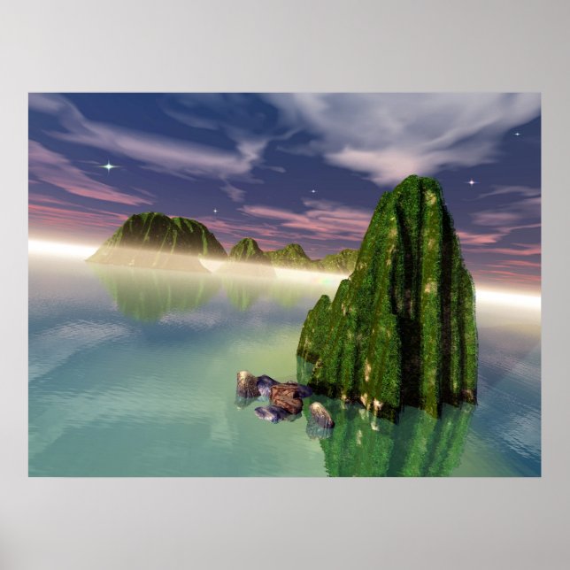 Póster Mundo perdido (Frente)