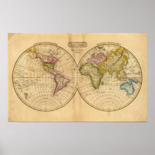 Póster Mundo por Worcester