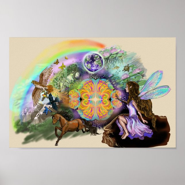 Póster Mundo que es Un Hada (Frente)