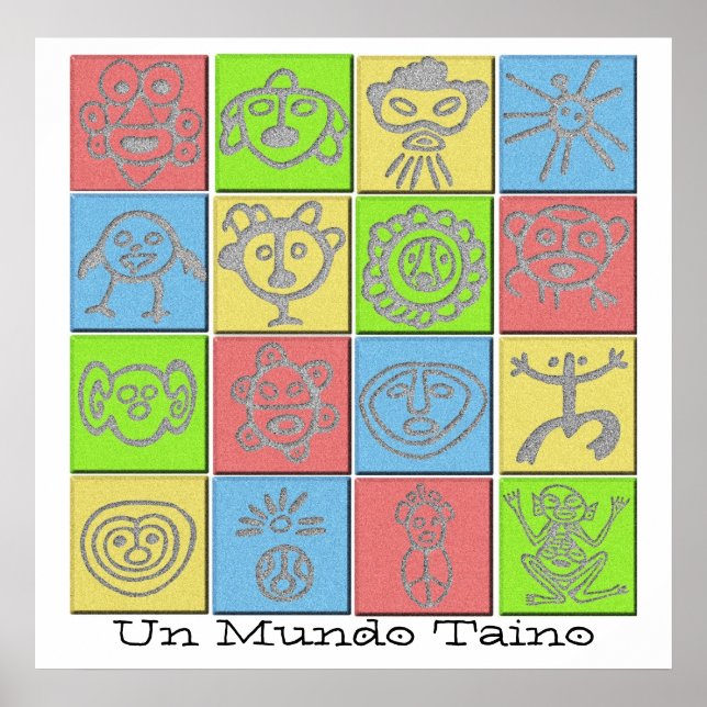 Póster Mundo Taino Poster (Frente)