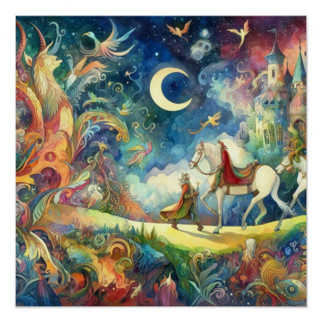 Póster Mundo Wimsical (Anverso)