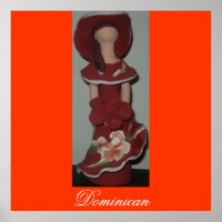 Muñeca cerámica dominicana sin rostro, Muneca sin
