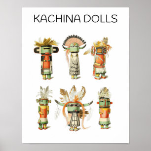 Póster Muñecas de Kachina