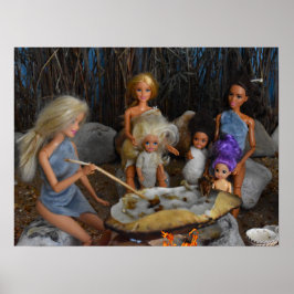 Póster Muñecas prehistóricas.