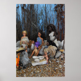 Póster Muñecas prehistóricas.