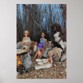 Póster Muñecas prehistóricas.