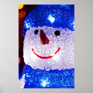PÓSTER MUÑECO DE NIEVE