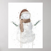 Muñeco de nieve regalo de Navidad