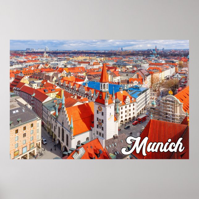Póster Múnich, Alemania (Frente)
