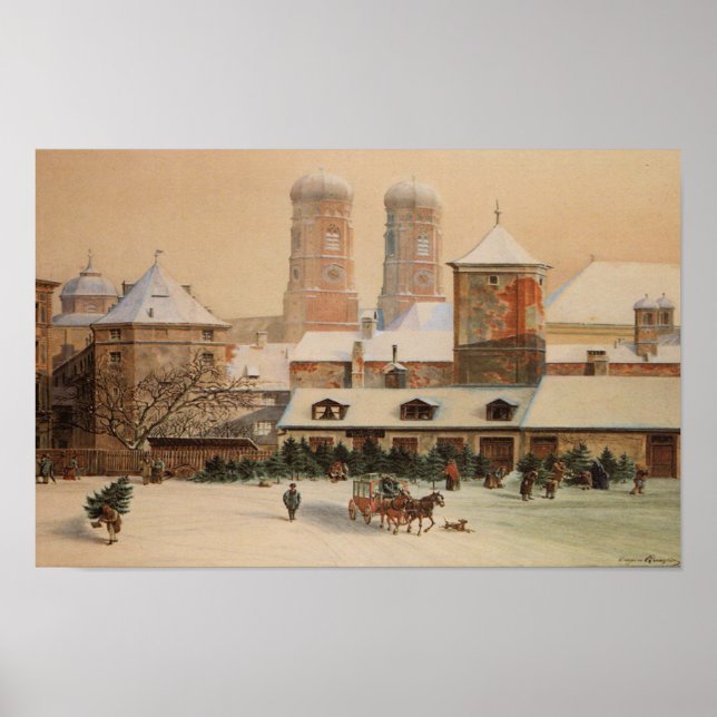 Póster munich christmas (Frente)
