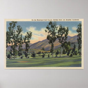 Póster Municipal Golf Course in Griffith Park