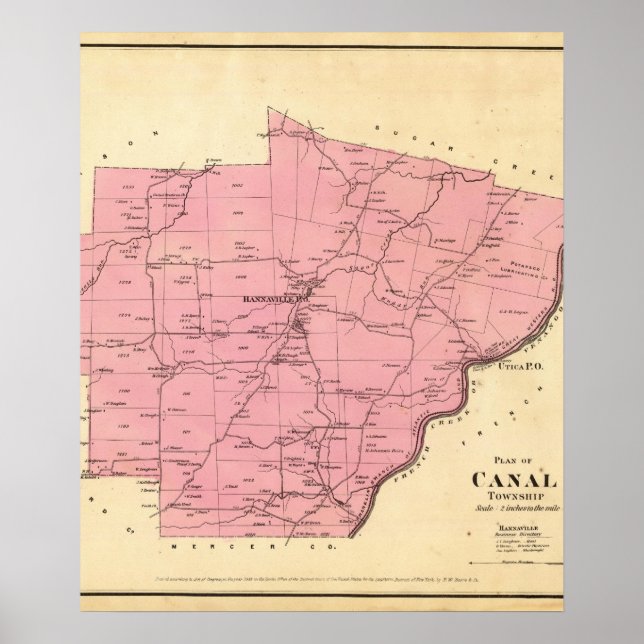 Póster Municipio de Canal (Frente)