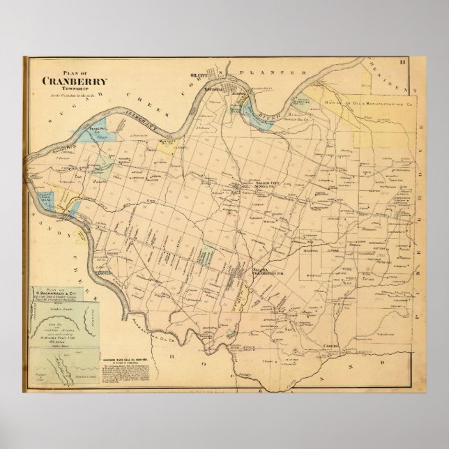 Póster Municipio de Cranberry (Frente)