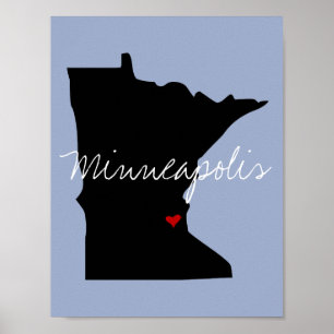 Póster Municipio de Minnesota