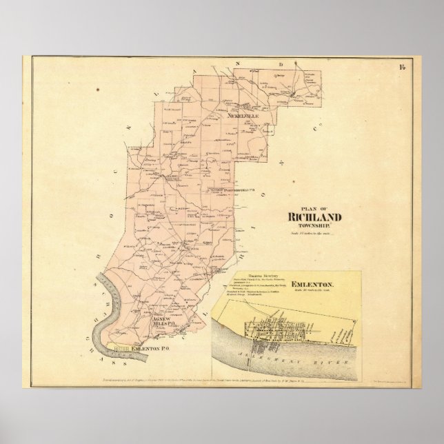 Póster Municipio de Richland (Frente)