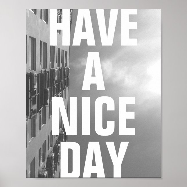 Póster Mural de Building&Sky (Frente)