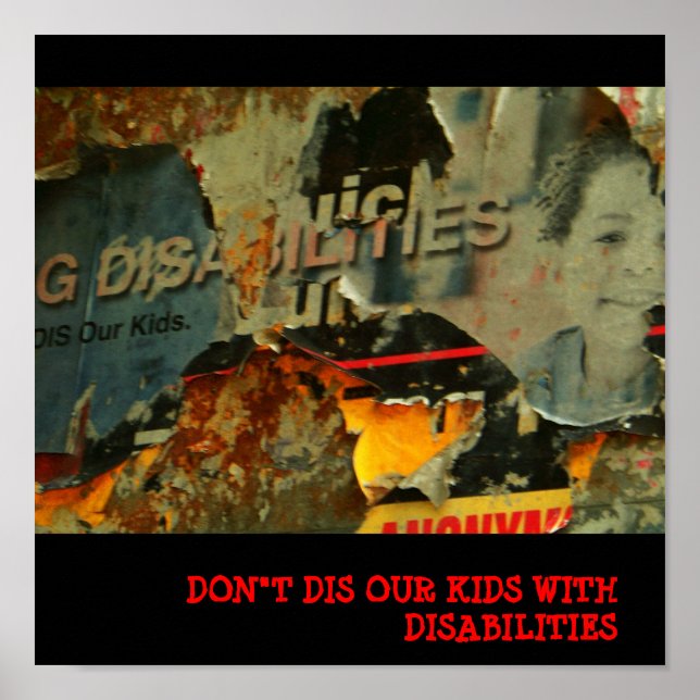 Póster Mural de causa buena (Frente)