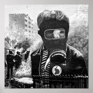 Póster Mural de IRA, Derry