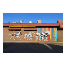 Mural de los Caballos Pintados Corriendo, Tucumcar