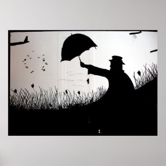 Póster mural de muerte