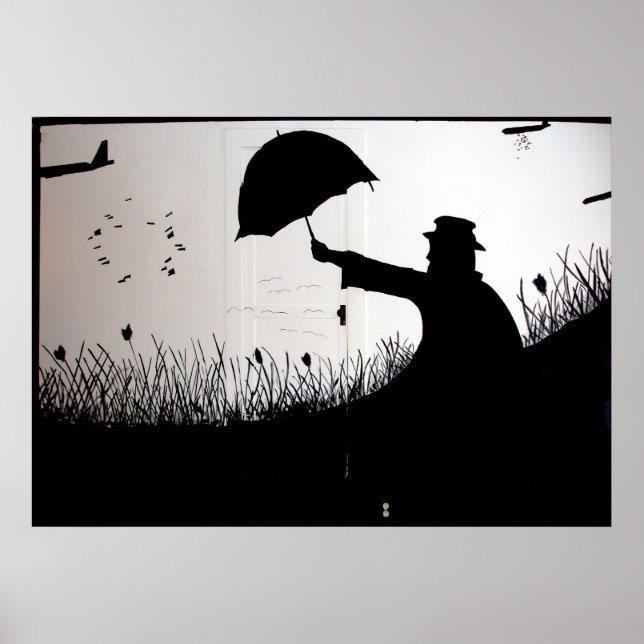 Póster mural de muerte (Frente)